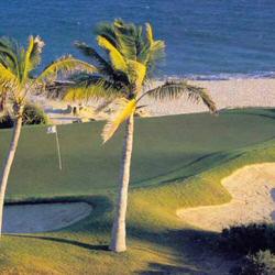 Oceanfront holes at Cabo Real golf course in Cabo san Lucas